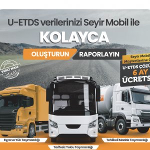 Seyir Mobil U-ETDS Çözümü ile Bakanlık Süreçlerinde Tam Uyumluluk