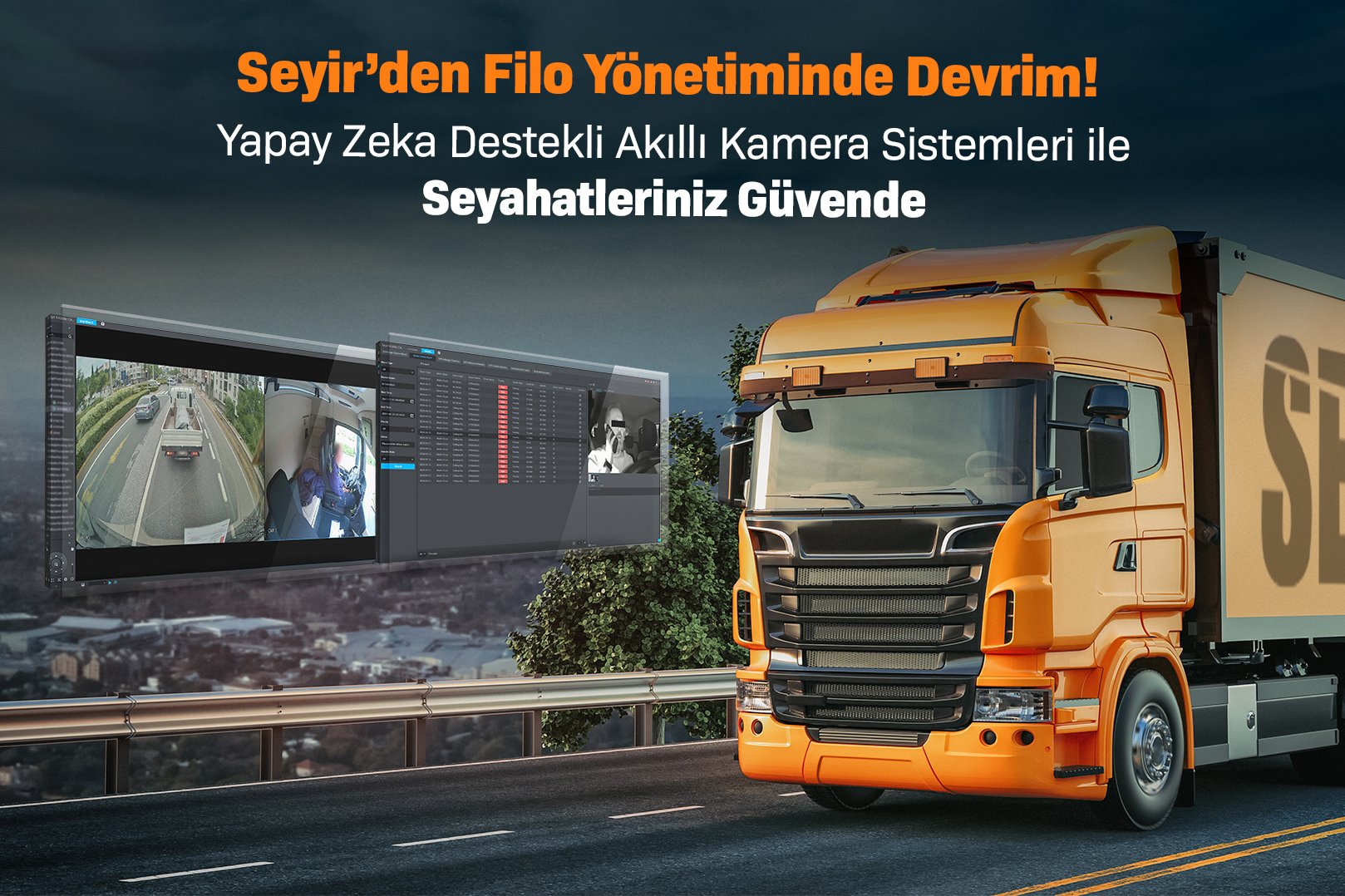 Seyir’den Filo Yönetiminde Devrim: Yapay Zeka Destekli Akıllı Kamera Sistemleri ile Seyahatleriniz Güvende