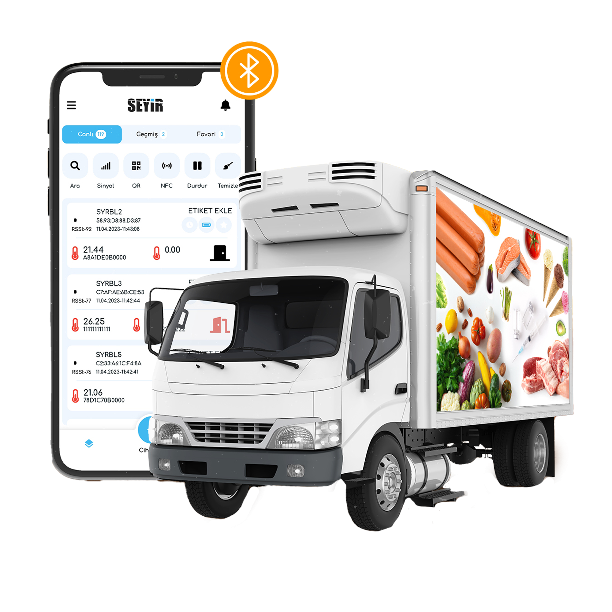 Cold Chain Tracking by Bluetooth Matching